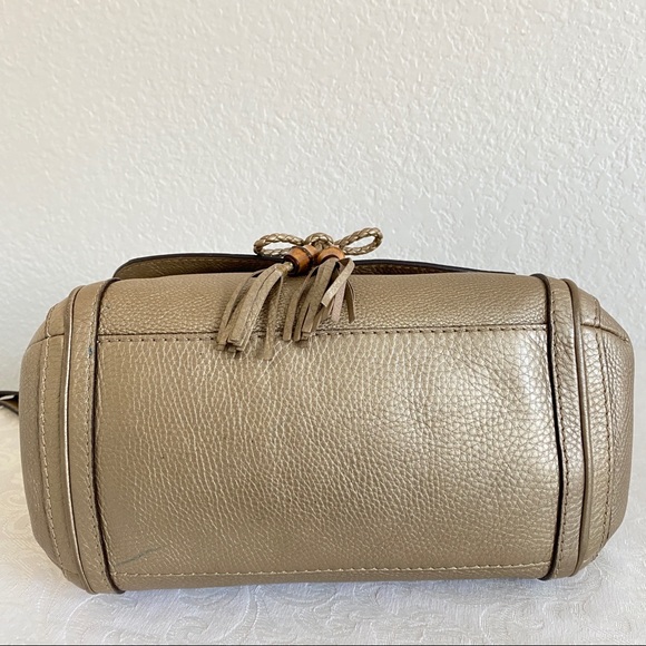 Gucci Metallic Leather Bella Medium Shoulder Bag - Picture 9 of 15